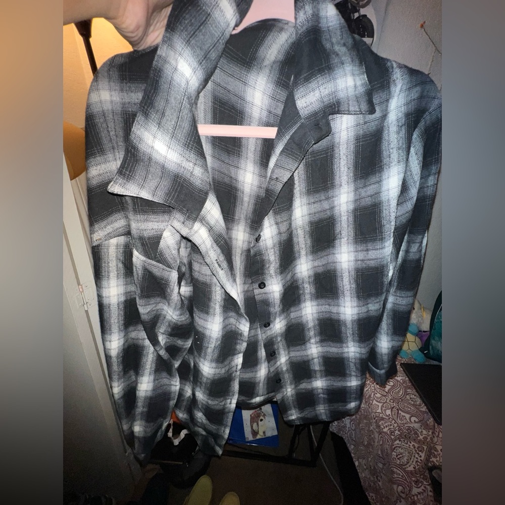 Black & White Flannel